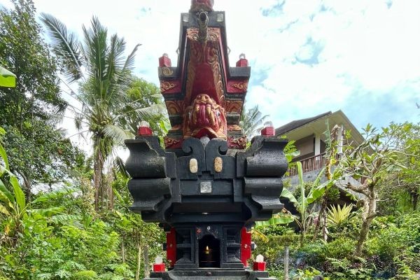 Temples in the Ashram